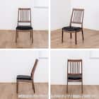 ダイニングテーブル3点セット(SDT-001 幅100cm MBR/SDT-001 2本脚 MBR/SC-003 MBR)【島忠ホームズ商品】 16枚目画像