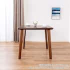 ダイニングテーブル5点セット(SDT-001 幅125cm NA/SDT-001 4本脚 NA/SC-002 NA)【島忠ホームズ商品】 3枚目画像