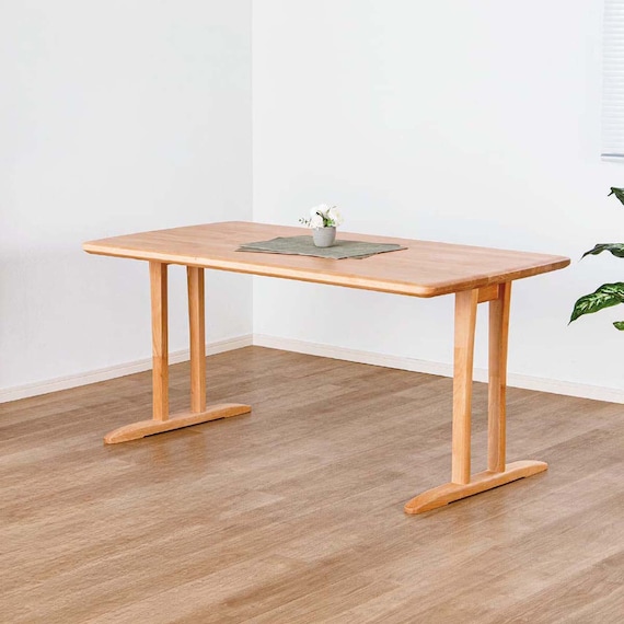 ダイニングテーブル(SDT-001 幅150cm NA/SDT-001 2本脚 NA)【島忠ホームズ商品】 1枚目画像