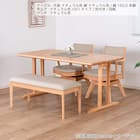 ダイニングテーブル(SDT-001 幅150cm NA/SDT-001 2本脚 NA)【島忠ホームズ商品】 7枚目画像