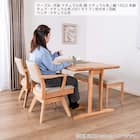 ダイニングテーブル(SDT-001 幅150cm NA/SDT-001 2本脚 NA)【島忠ホームズ商品】 10枚目画像