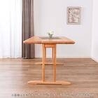 ダイニングテーブル5点セット(SDT-001 幅150cm NA/SDT-001 2本脚 NA/SC-001AT NA)【島忠ホームズ商品】 3枚目画像