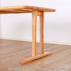 ダイニングテーブル5点セット(SDT-001 幅150cm NA/SDT-001 2本脚 NA/SC-001AT NA)【島忠ホームズ商品】 4枚目画像