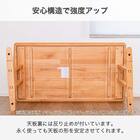 ダイニングテーブル5点セット(SDT-001 幅150cm NA/SDT-001 2本脚 NA/SC-001AT NA)【島忠ホームズ商品】 7枚目画像