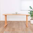 ダイニングテーブル4点セット(SDT-001 幅150cm NA/SDT-001 2本脚 NA/SC-001AT NA/SB-001 NA)【島忠ホームズ商品】 2枚目画像