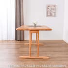 ダイニングテーブル4点セット(SDT-001 幅150cm NA/SDT-001 2本脚 NA/SC-001AT NA/SB-001 NA)【島忠ホームズ商品】 3枚目画像