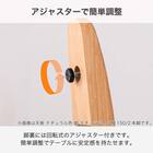 ダイニングテーブル4点セット(SDT-001 幅150cm NA/SDT-001 2本脚 NA/SC-001AT NA/SB-001 NA)【島忠ホームズ商品】 9枚目画像