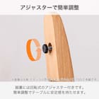 ダイニングテーブル4点セット(SDT-001 幅150cm NA/SDT-001 2本脚 NA/SC-001AT NA/SB-001 NA)【島忠ホームズ商品】 9枚目画像