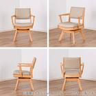 ダイニングテーブル4点セット(SDT-001 幅150cm NA/SDT-001 2本脚 NA/SC-001AT NA/SB-001 NA)【島忠ホームズ商品】 23枚目画像