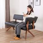 リビングダイニングソファ( フューズ 右カウチ 幅160m MBR/BK)【島忠ホームズ商品】 6枚目画像