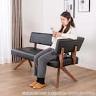 リビングダイニングソファ( フューズ 右カウチ 幅160m MBR/BK)【島忠ホームズ商品】 6枚目画像