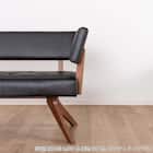 リビングダイニングソファ( フューズ 右カウチ 幅160m MBR/BK)【島忠ホームズ商品】 8枚目画像