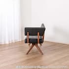 リビングダイニングソファ( フューズ 右カウチ 幅160m MBR/BK)【島忠ホームズ商品】 12枚目画像