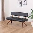 リビングダイニングソファ(フューズ 幅135cm MBR/BK)【島忠ホームズ商品】 1枚目画像