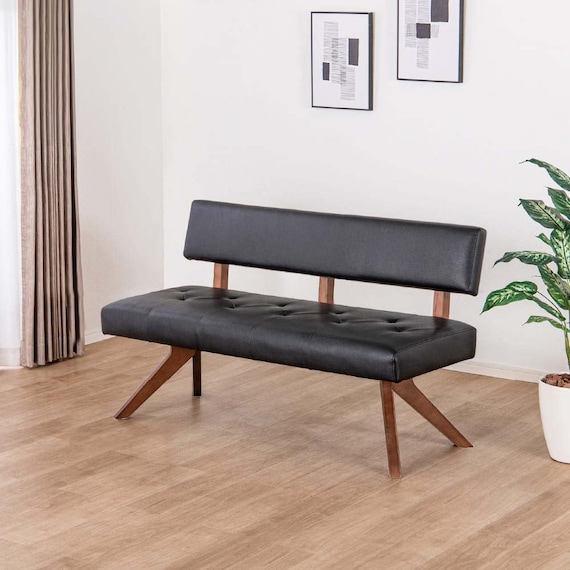 リビングダイニングソファ(フューズ 幅135cm MBR/BK)【島忠ホームズ商品】 1枚目画像