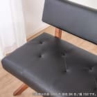 リビングダイニングソファ(フューズ 幅135cm MBR/BK)【島忠ホームズ商品】 10枚目画像