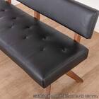 リビングダイニングソファ(フューズ 幅135cm MBR/BK)【島忠ホームズ商品】 11枚目画像