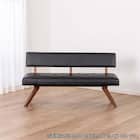 リビングダイニングソファ(フューズ 幅135cm MBR/BK)【島忠ホームズ商品】 14枚目画像