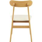 ダイニングチェア2点セット(GY01Y LBR) 5枚目画像