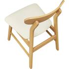 ダイニングチェア2点セット(GY01Y LBR) 7枚目画像