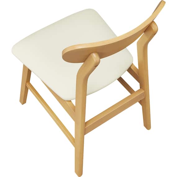 ダイニングチェア2点セット(GY01Y LBR) 7枚目画像