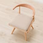 ソファのような座り心地のポケットコイルダイニング回転チェア(C-011S Nコレクション NA/NSF-BE) 8枚目画像