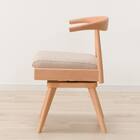 ソファのような座り心地のポケットコイルダイニング回転チェア(C-011S Nコレクション NA/NSF-BE) 9枚目画像