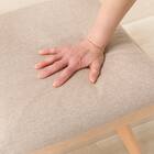 ソファのような座り心地のポケットコイルダイニング回転チェア(C-011S Nコレクション NA/NSF-BE) 12枚目画像