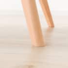 ソファのような座り心地のポケットコイルダイニング回転チェア(C-011S Nコレクション NA/NSF-BE) 13枚目画像