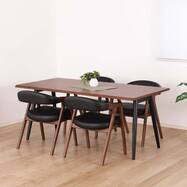 ﾀﾞｲﾆﾝｸﾞ5ﾃﾝｾｯﾄ ﾙｰﾄ165(ﾃﾝﾊﾞﾝWN+ｱｼA BK+DC001WN4)