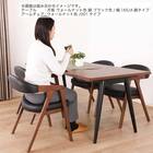 肘付きダイニングチェア(ルート001 NA/GY)【島忠ホームズ商品】 5枚目画像