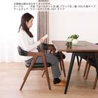 肘付きダイニングチェア(ルート001 NA/GY)【島忠ホームズ商品】 6枚目画像