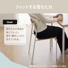 木目調ダイニング3点セット (CD01 ミドルブラウン) 5枚目画像