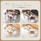 木目調ダイニング3点セット (CD01 ミドルブラウン) 6枚目画像