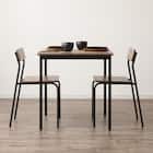 木目調ダイニング3点セット (CD01 ミドルブラウン) 11枚目画像