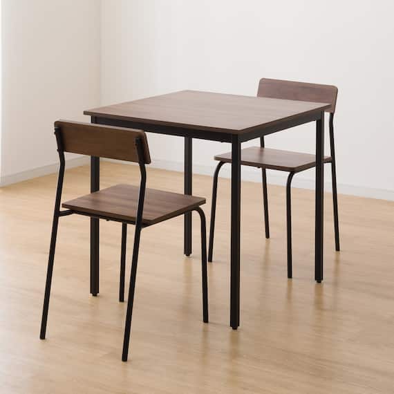 木目調ダイニング3点セット (CD01 ミドルブラウン) 12枚目画像