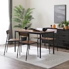 木目調ダイニング5点セット (CD01 ミドルブラウン) 10枚目画像