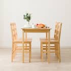 パイン天然木ダイニング5点セット 9枚目画像