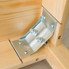 パイン天然木ダイニング5点セット 14枚目画像