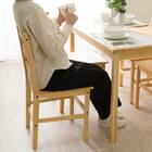 パイン天然木ダイニング5点セット 16枚目画像