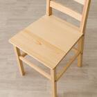 パイン天然木ダイニング5点セット 17枚目画像