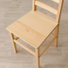 パイン天然木ダイニング5点セット 17枚目画像