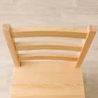 パイン天然木ダイニング5点セット 18枚目画像