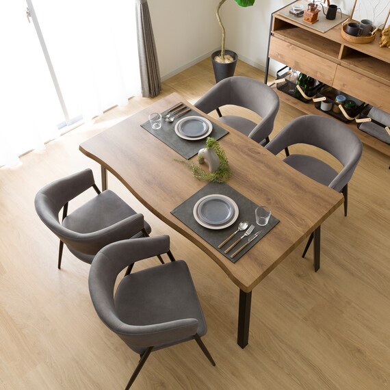 ダイニングチェア (OT01 ダークグレー) 7枚目画像