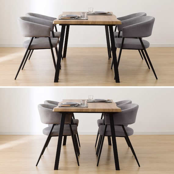 ダイニングチェア (OT01 ダークグレー) 8枚目画像