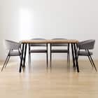 ダイニングチェア (OT01 ダークグレー) 9枚目画像