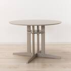 ダイニングテーブル5点セット(SJ601N 円形 105 GY) 7枚目画像