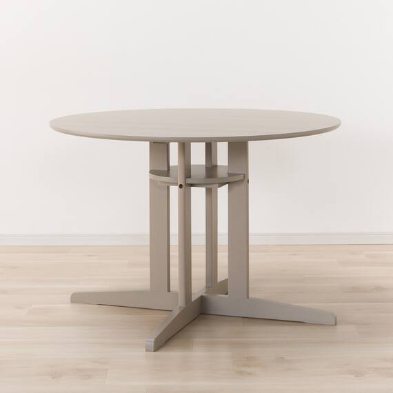 ダイニングテーブル5点セット(SJ601N 円形 105 GY) 7枚目画像