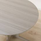 ダイニングテーブル5点セット(SJ601N 円形 105 GY) 10枚目画像