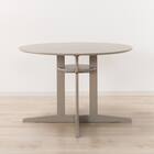 ダイニングテーブル5点セット(円形 105 SJ601N/DC回転式 GY) 4枚目画像